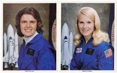 Group of Astronaut Signed Photographs Including Cosmonaut Alexei Leonov (9)