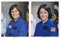 Group of Astronaut Signed Photographs Including Cosmonaut Alexei Leonov (9)