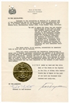 Governor Nelson Rockefeller Signed Legislative NY Bills (2)