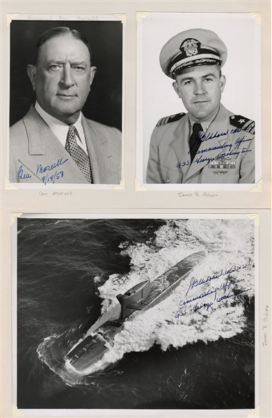 Large Collection of Military Signed Photographs