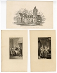 Collection of Historic 19th Century Engravings (Binder)