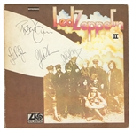 Led Zeppelin Band Signed Led Zeppelin II Album with John Bonham (JSA)