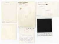 John Lennon One-of-a-Kind Hand Annotated Original Polaroid Photograph of Sean Lennon and Additional Collection of Original Photographs (REAL)