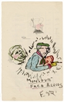 Paul McCartney Original 1958  Watercolor Artwork