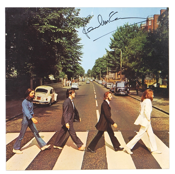 Paul McCartney Signed Beatles "Abbey Road" Album (REAL)