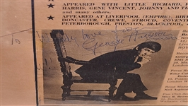 The Beatles Signed “1962 Year of Achievement” Handbill (Caiazzo & Tracks UK)