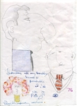 Paul McCartney Signed Original Artwork Containing Lyrics to “Yesterday” (Caiazzo)