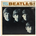 The Beatles First Ever U.S. Album Signed “Meet the Beatles” Signed to George Harrison’s Sister 2 Days After Their First Historic Ed Sullivan Show with Photographs on 2/11/1964 (Caiazzo & REAL)