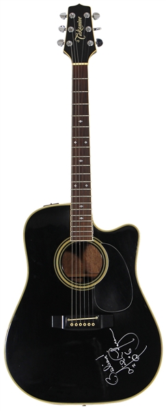 Bruce Springsteen Owned & Stage Played on “Tunnel of Love” Express Tour Takamine Acoustic Guitar