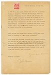 John Lennon Signed 5/5/1971 Document Hiring A Private Investigator to Find Kyoko (Caiazzo & REAL)