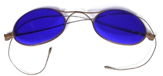John Lennon Owned & Worn Blue Sunglasses, Used Mont Blanc Fountain Pen and Signed Matchbook from Kyoko Kidnapping (Caiazzo)
