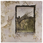 Led Zeppelin Band Signed Led Zeppelin IV Album (JSA & REAL)