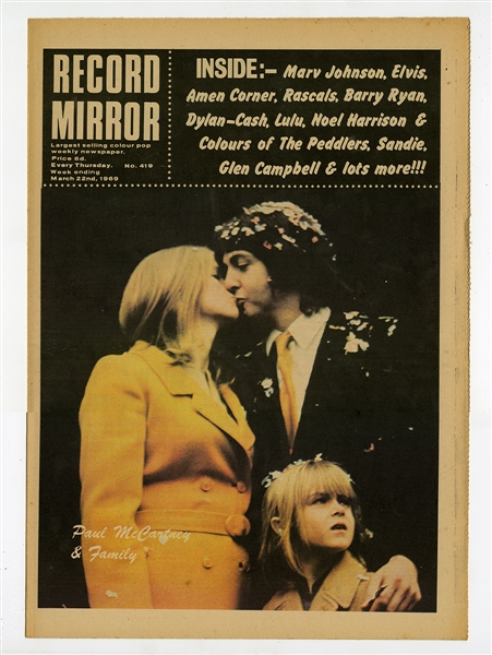 Beatles Rolling Stones Record Mirror 1964-1969 Complete Run