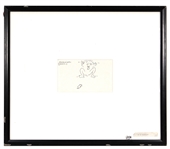 John Lennon’s Original Sketch Titled “Surprise” Circa 1976/77 in New York City