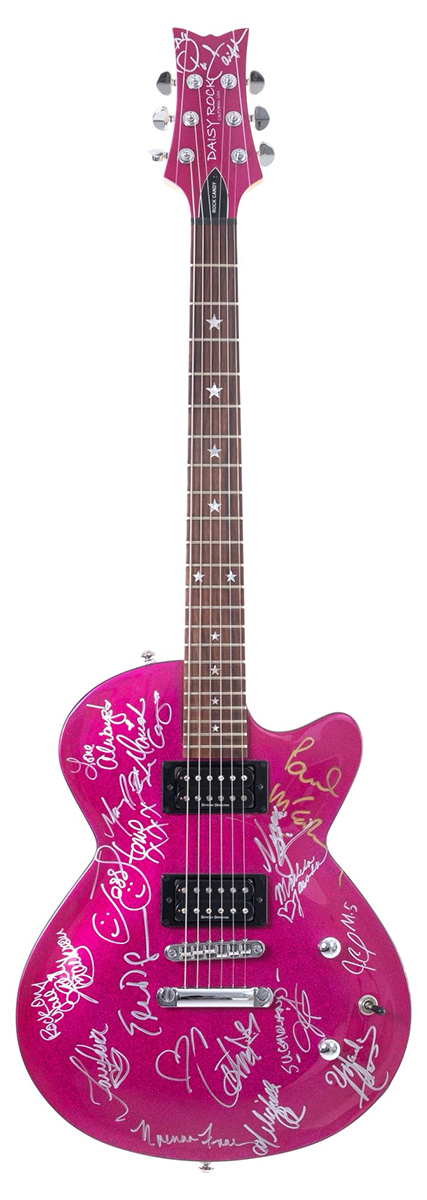 Lot Detail Paul McCartney Signed Daisy Rock Style Guitar from