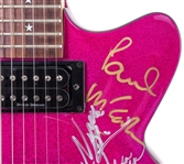 Paul McCartney Signed “Daisy Rock” Style Guitar from 2006 Grammy Awards (REAL)