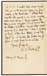 Robert C. Winthrop Signed Letters (4)