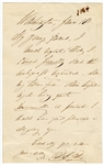 Dorothea Dix Civil War Nurse Social Reformer Handwritten Signed Letter 1864