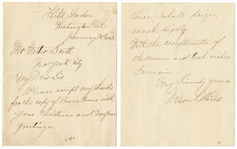 Nelson Miles Handwritten Signed Letter (Civil War, Medal of Honor)