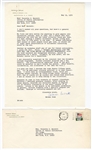 Herman Wouk Signed Letters “The Caine Mutiny" (2)