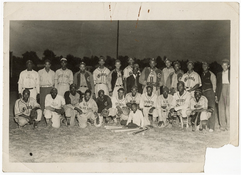 Negro League All-Star Players Original Photograph