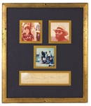 John Lennon Imagine Sailing Signed Log Sheet with Here, There & Everywhere Beatles Mention with Drawings and Signed by Yoko Ono & Sean Lennon (REAL)