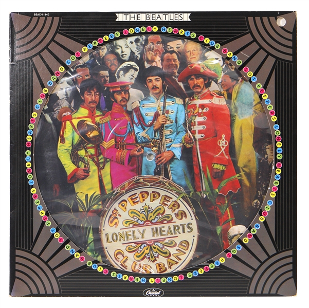 The Beatles Original "Sgt Pepper Lonely Hearts" Picture Disc