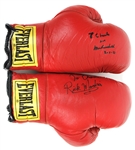Muhammad Ali & Rick Mandris Signed & Inscribed Everlast Boxing Gloves