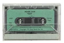 Pearl Jam "Ten" Original Promotional  Demo Cassette Tape