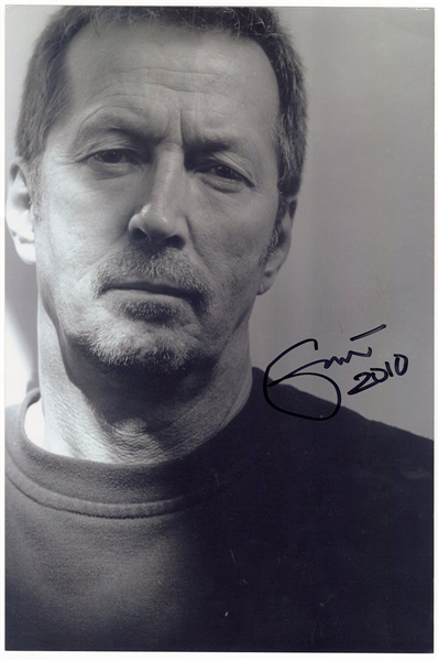 Eric Clapton Signed Photograph (REAL)