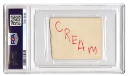 1968 Cream Union Catholic High School 3/26/68 Incredibly Rare Ticket Stub (PSA/DNA Encapsulated)