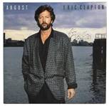 Eric Clapton Signed “August” Album (REAL)