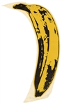 Andy Warhol Unused 1967 Original Banana Sticker for the “Velvet Underground and Nico” Album On Wax Paper