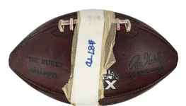 Tom Brady Super Bowl XLIX Used & Signed Touchdown Footballs (Tying & Breaking Joe Montana’s Record) Thrown to Rob Gronkowski and Danny Amendola (Photo-Matched & Player Provenance)