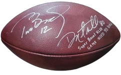 Tom Brady Super Bowl XLIX Used & Signed Touchdown Footballs (Tying & Breaking Joe Montana’s Record) Thrown to Rob Gronkowski and Danny Amendola (Photo-Matched & Player Provenance)