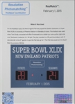 Tom Brady Super Bowl XLIX Used & Signed Touchdown Footballs (Tying & Breaking Joe Montana’s Record) Thrown to Rob Gronkowski and Danny Amendola (Photo-Matched & Player Provenance)