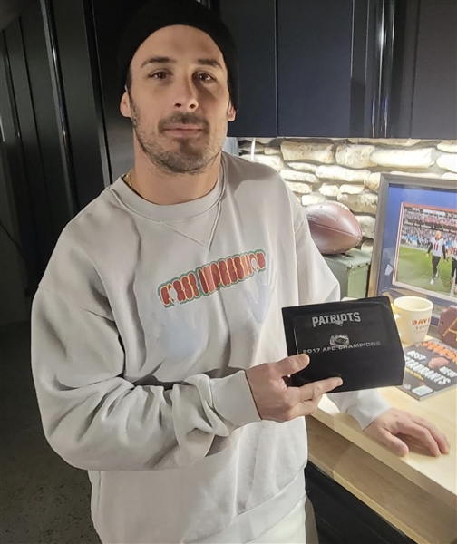 2017 New England Patriots AFC Championship Ring Presented to Danny Amendola