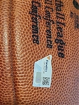 Peyton Manning Game-Used & Signed Record Tying Rookie INT Football 12/27/1998! (SIA & Fanatics)