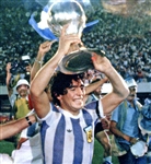 Diego Maradona 1979 Youth World Cup Final Match Worn & Signed Jersey Against Soviet Union 09/07/1979 (MEARS & JSA)