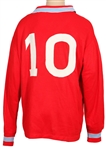 Diego Maradona Napoli 1989/1990 Match Worn Rare Red Jersey