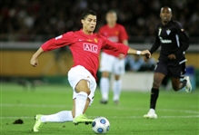 Cristiano Ronaldo Game Worn Green Manchester United Cleats