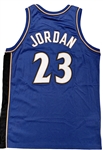 Michael Jordan 2001-02 Washington Wizards Game-Used Road Jersey