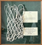 1986 Boston Garden Basketball Net from Larry Birds last NBA Finals Appearance