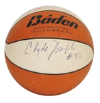 Clyde Drexler Signed Basketball