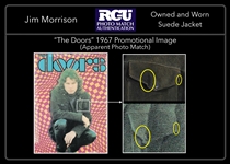 Jim Morrison Owned & Stage Worn Suede Jacket - Photo-Matched to The Infamous 1967 New Haven Arena Concert Arrests (RGU)