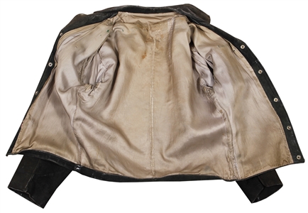 Jim Morrison Owned & Stage Worn Suede Jacket - Photo-Matched to The Infamous 1967 New Haven Arena Concert Arrests (RGU)