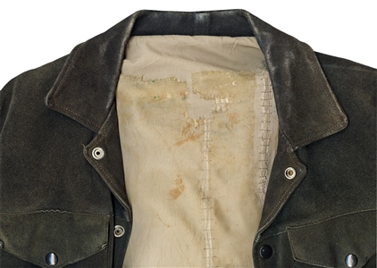 Jim Morrison Owned & Stage Worn Suede Jacket - Photo-Matched to The Infamous 1967 New Haven Arena Concert Arrests (RGU)