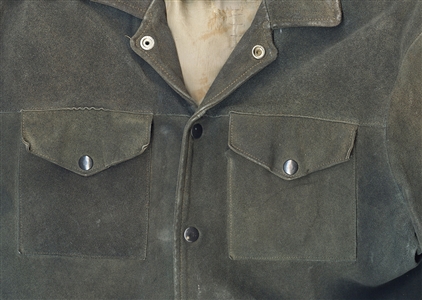 Jim Morrison Owned & Stage Worn Suede Jacket - Photo-Matched to The Infamous 1967 New Haven Arena Concert Arrests (RGU)