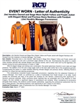 Jimi Hendrix 1968 (Photo-Matched) Owned & Worn Yellow Jacket with Gold Buttons and Necklace (RGU & Tom Hulett LOA)