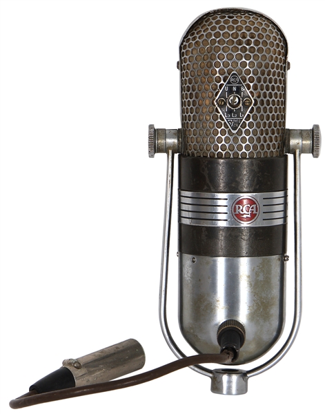 Buddy Holly & Roy Orbison "Thatll Be The Day" Original RCA Type 77 DX Recording Used Microphone From Norman Petty Studios Circa 1954-1960’s